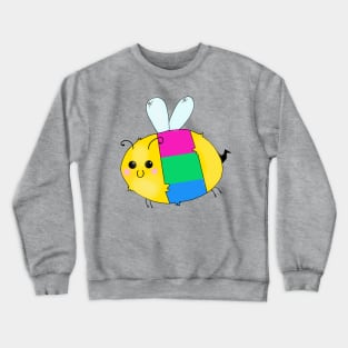 Pride Bees - Polysexual Crewneck Sweatshirt